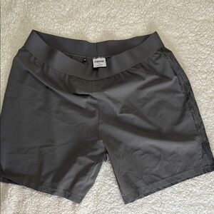 Charter Club Gray Athletic Shorts with Stretchy Waistband